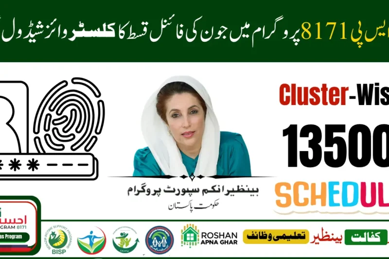 8171 BISP Final Phase June 2025 Payments Released In Districts Of Sindh